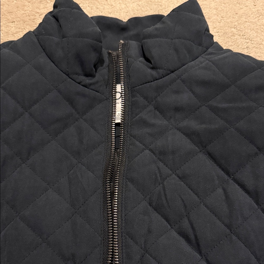 Roxy Black Quilted Bomber Jacket - image 3